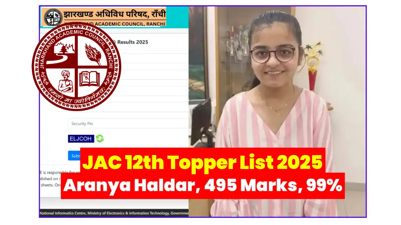 JAC 12th Topper List 2026 {PDF OUT} : Check Jharkhand Board 12th Toppers List 2026 here @jacresults.com